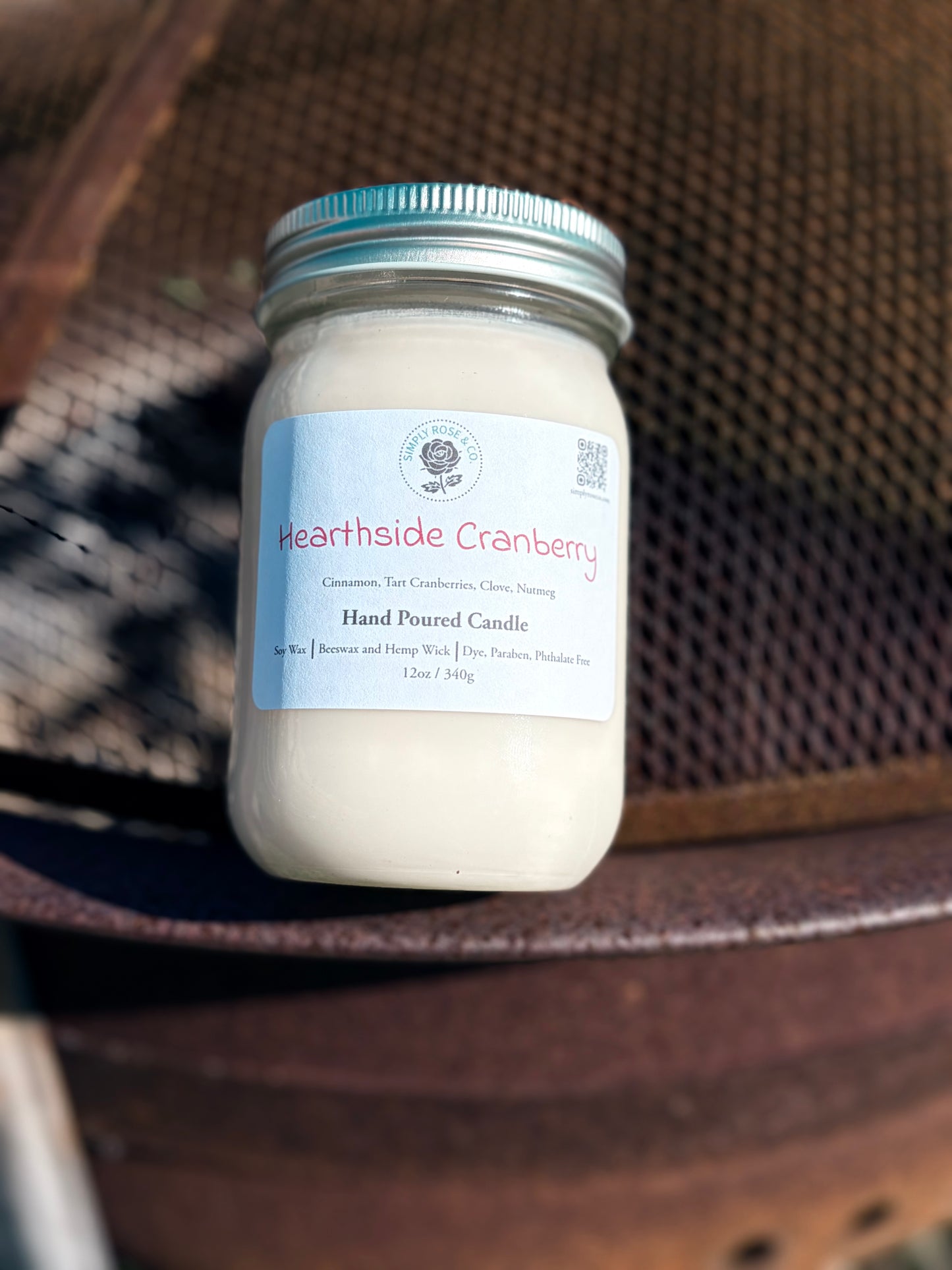Hearthside Cranberry ~ 12oz. Candle