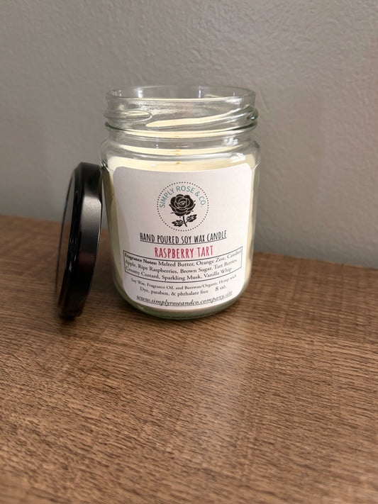 Raspberry Tart~ 8oz. Candle