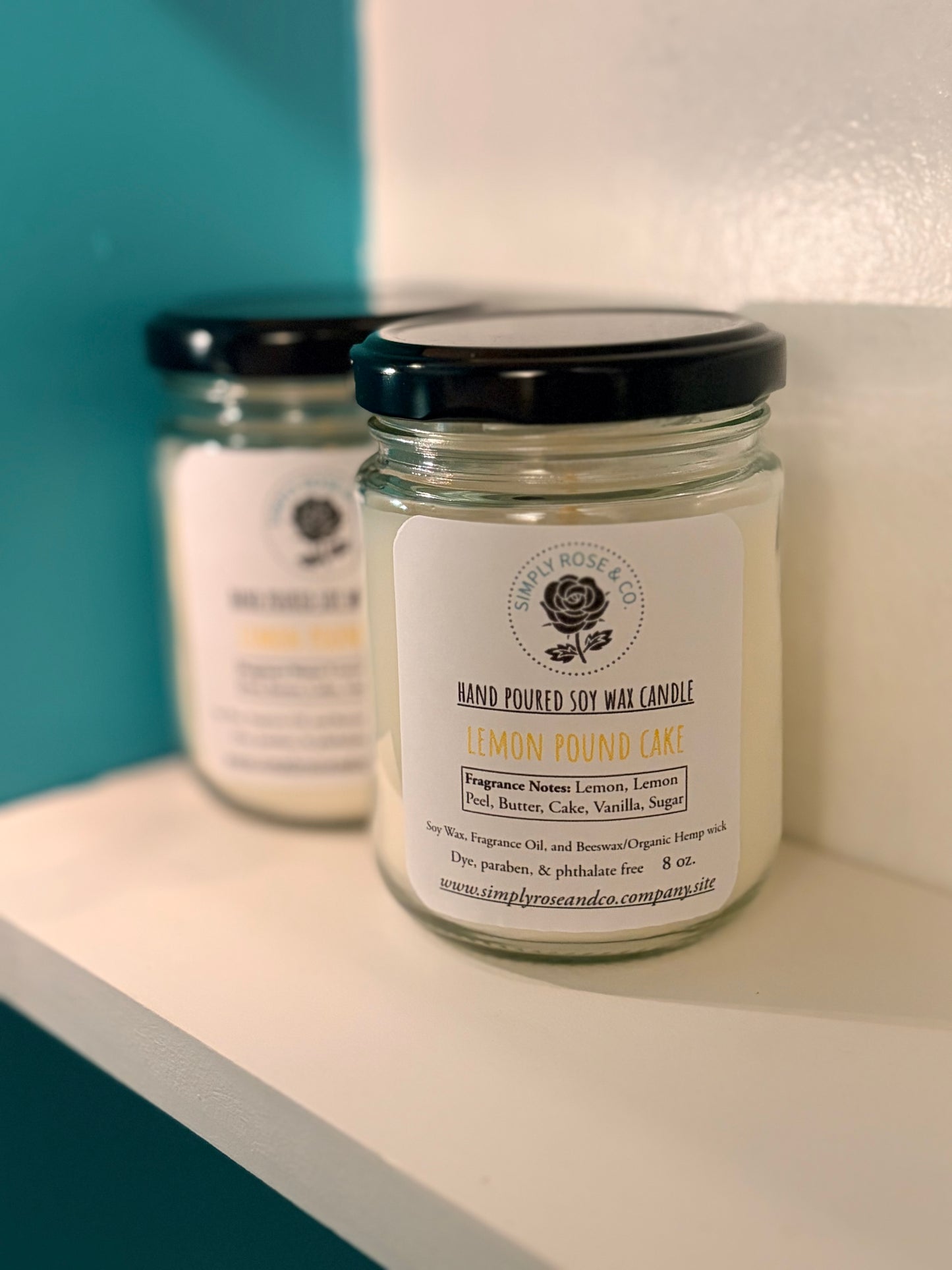 Lemon Pound Cake~ 8oz. Candle