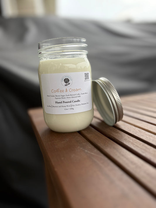 Coffee & Cream ~ 12 oz. Candle