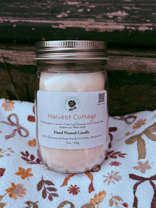 Harvest Cottage ~ 12 oz. Candle