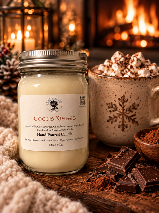 Cocoa Kisses ~ 12oz. Candle